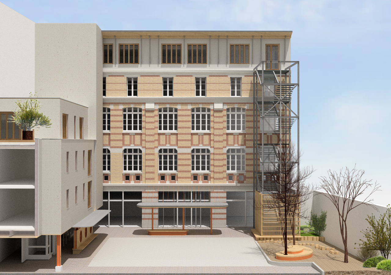 rendu-vue-face.jpeg les bains de la renaissance paris architecture belleville 