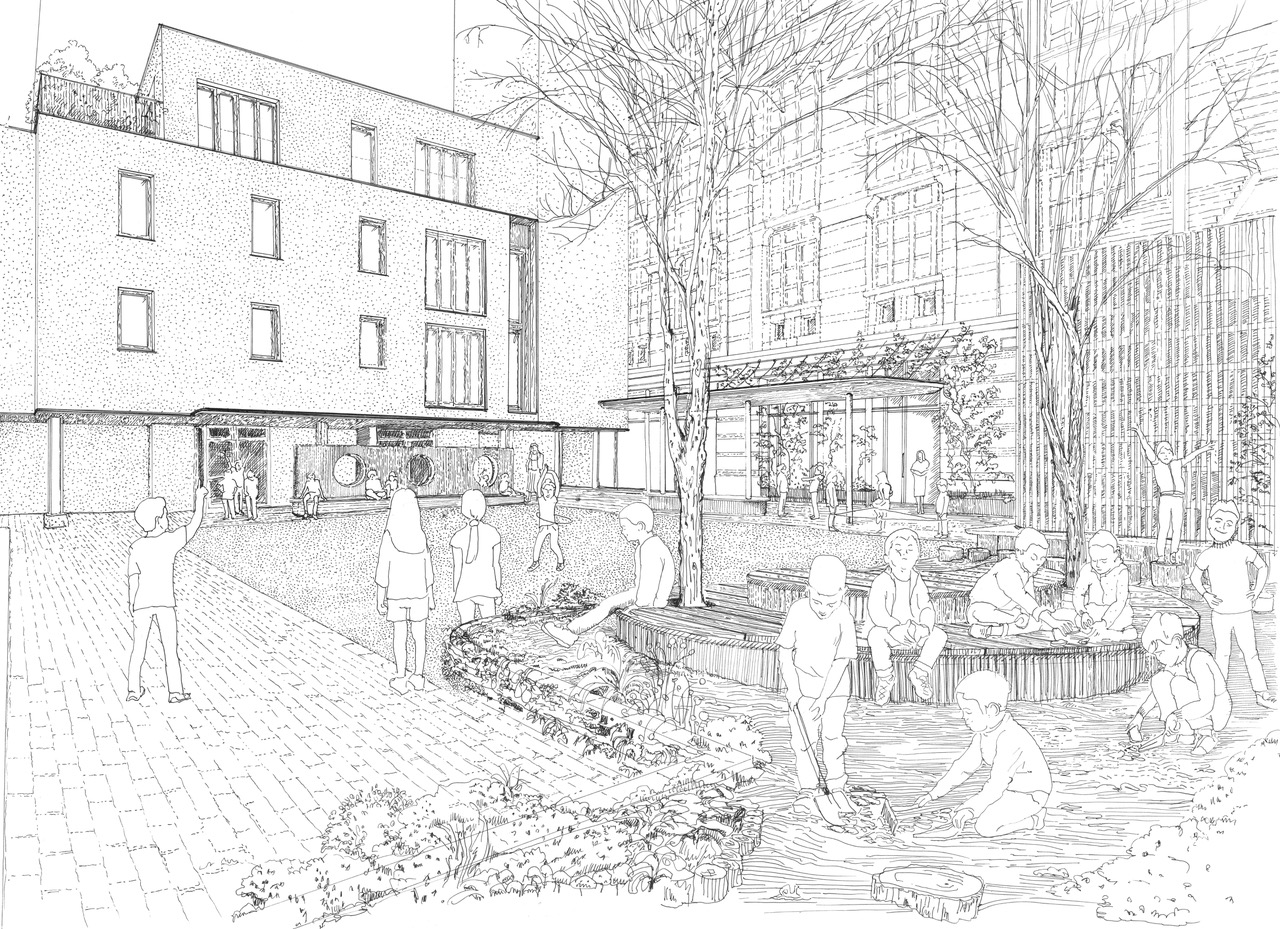 aeck-ndl-dessin.jpeg les bains de la renaissance paris architecture belleville 